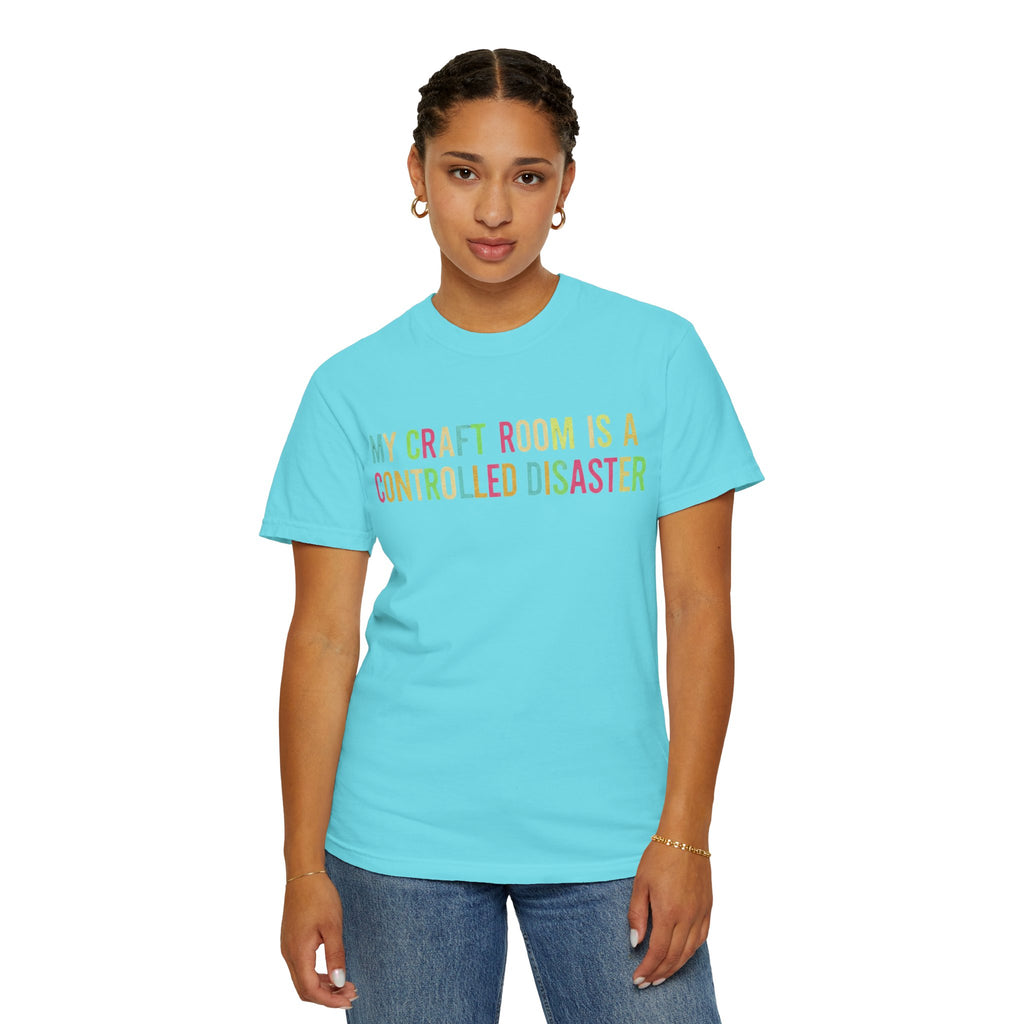 "Craft Room" Unisex Garment-Dyed T-shirt