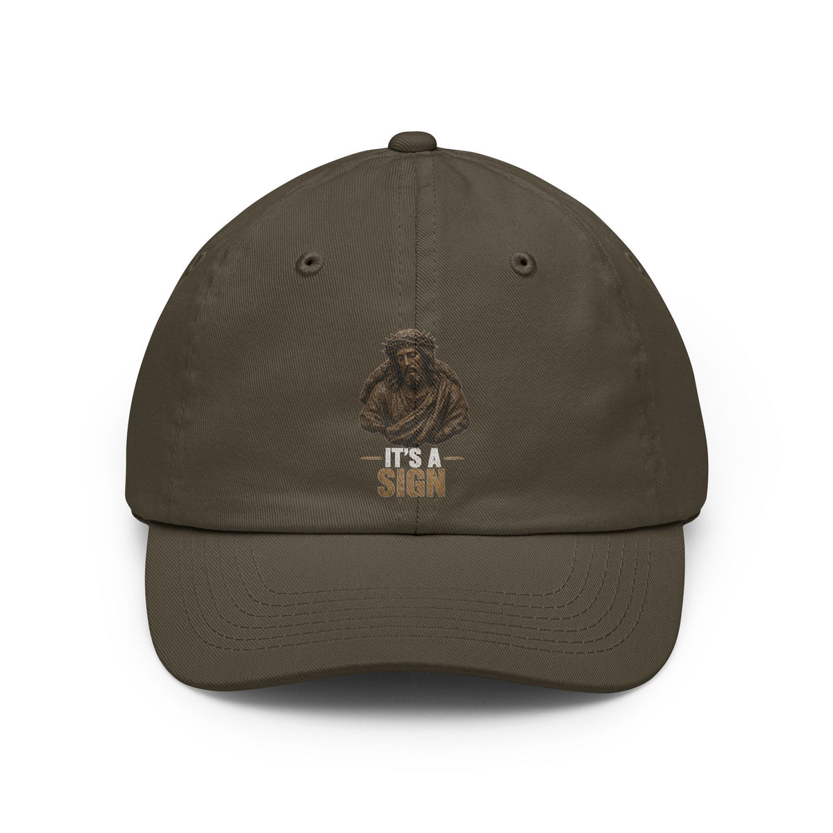 Color: Olive | Good Book Series It's a Sign Dad Hat