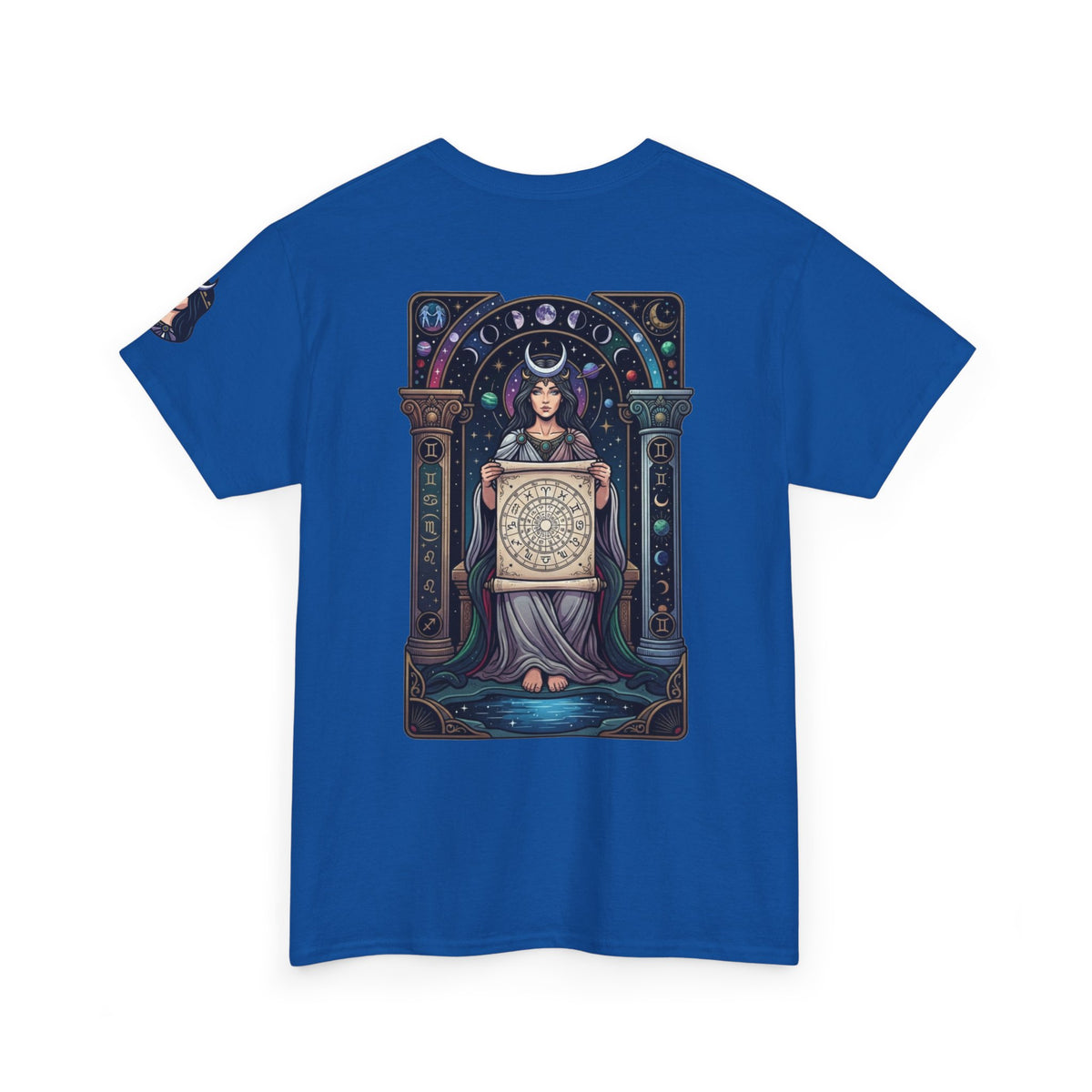 "The Cosmic Tarot (High Priestess)" Premium Graphic Tee