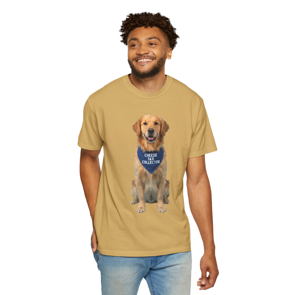 "Cheese Tax" Unisex Garment-Dyed Tee
