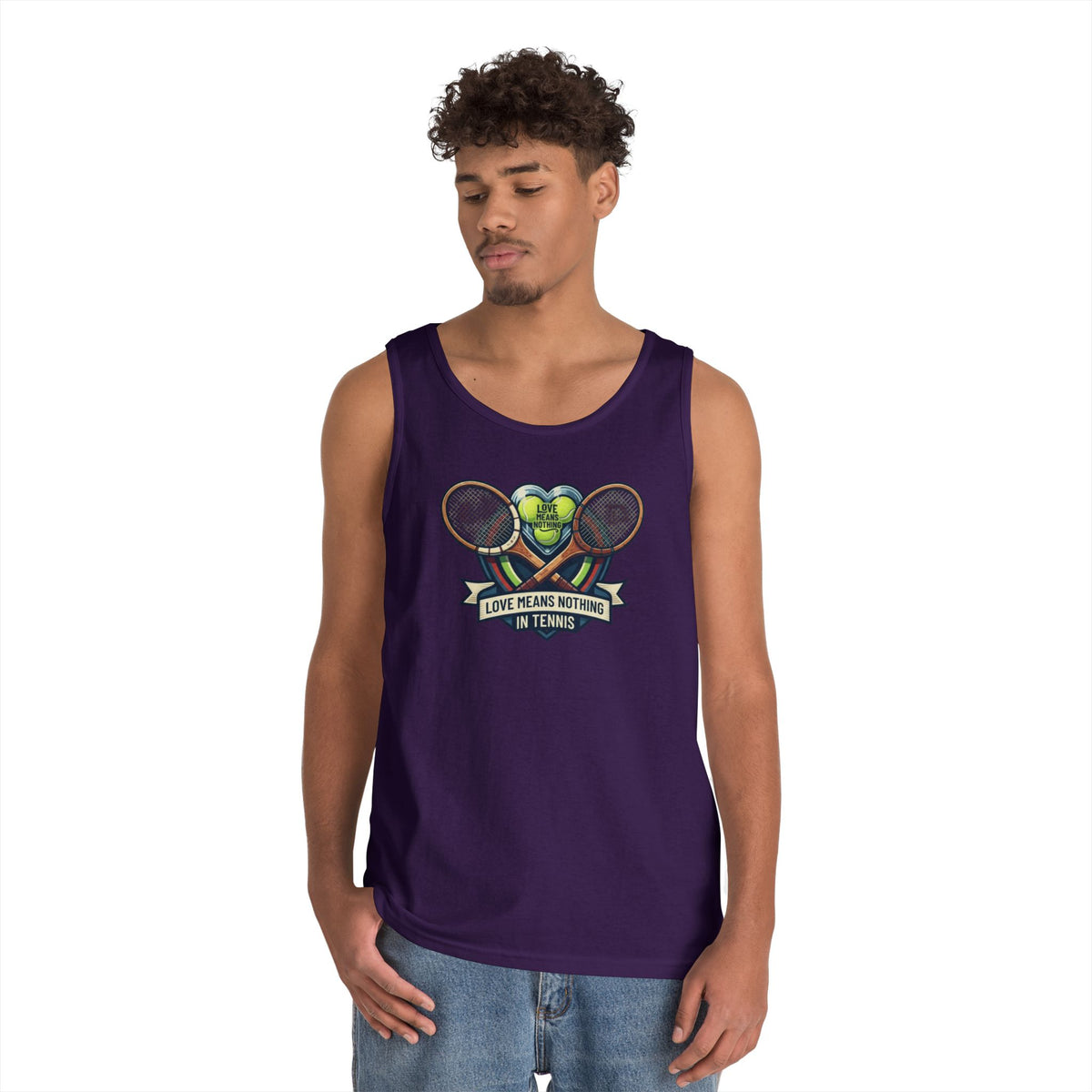 "Love Means Nothing in Tennis" Tank Top