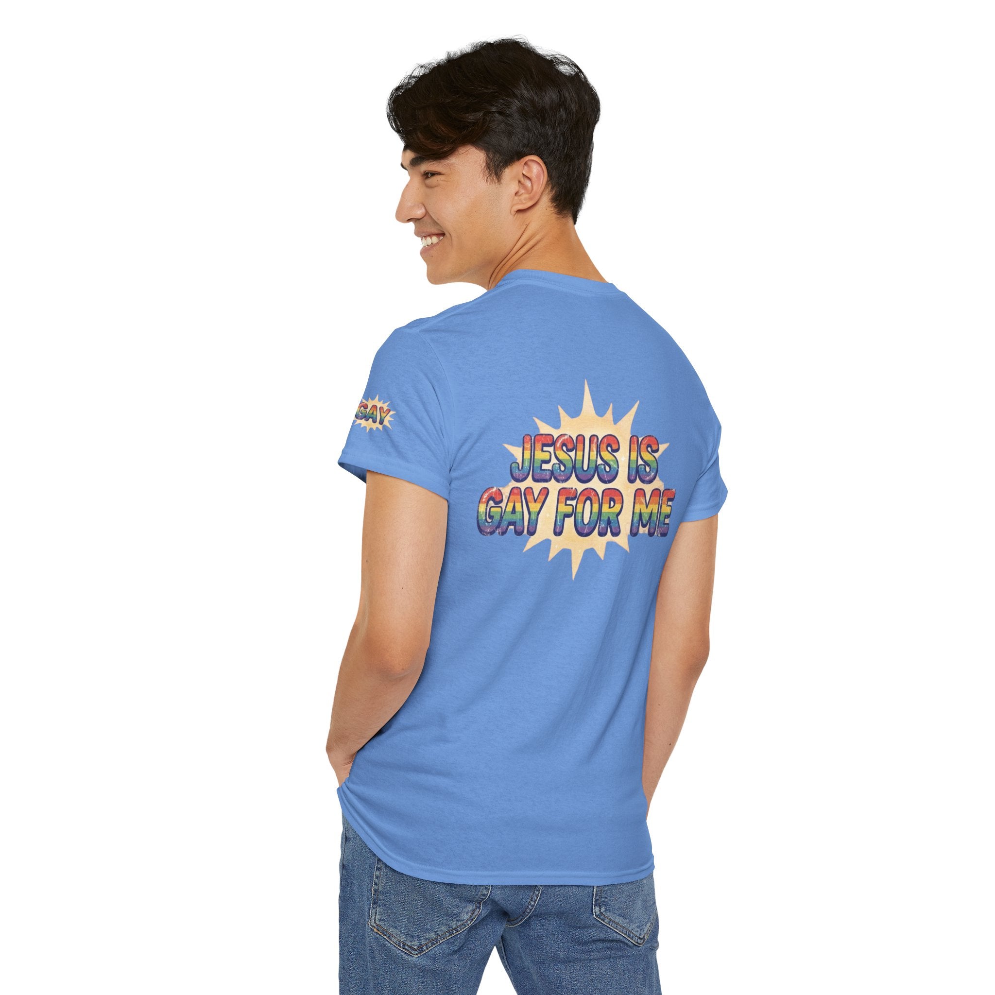 "Jesus is Gay For Me" Premium Graphic Tee