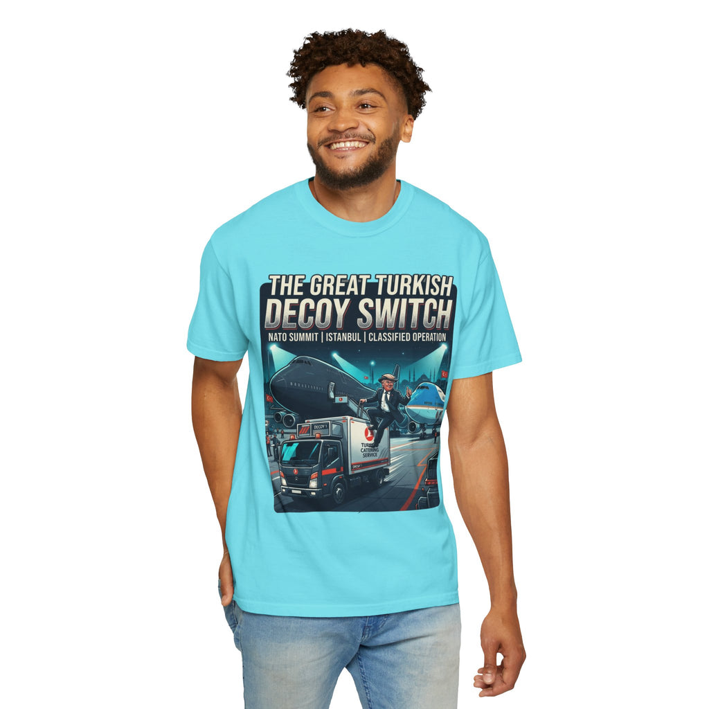 "Decoy Switch" Unisex Garment-Dyed Tee