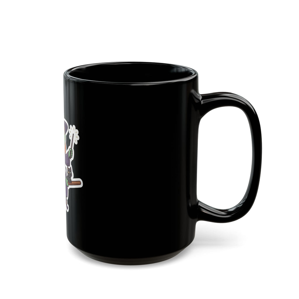 "Witch" Black Ceramic Mug