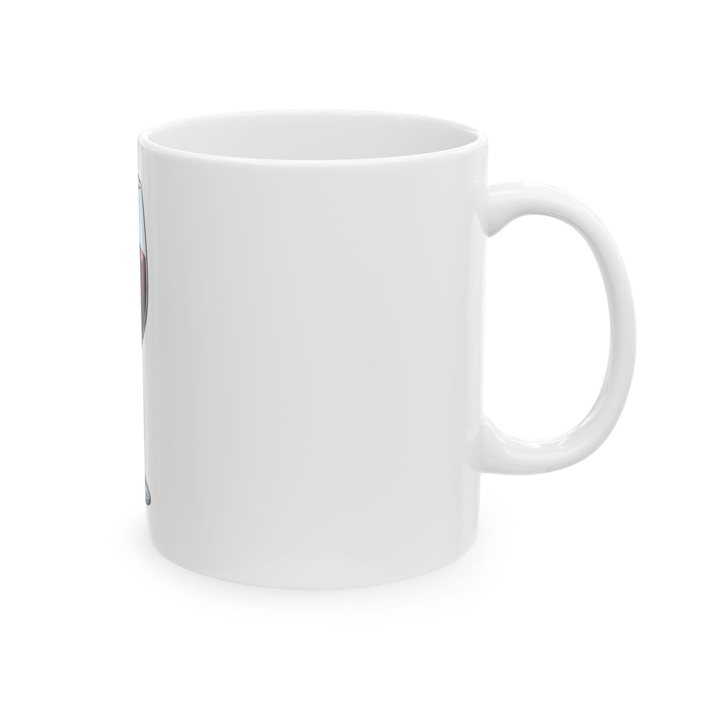 "Wine Expert" White Ceramic Mug — Graphic