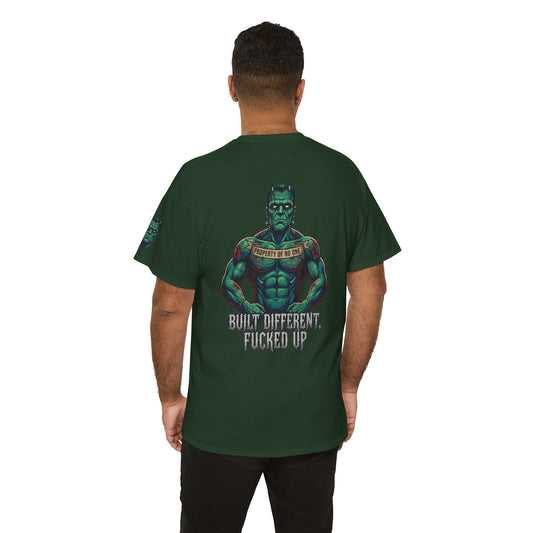 Color: Forest Green | Built Different Premium Graphic Tee