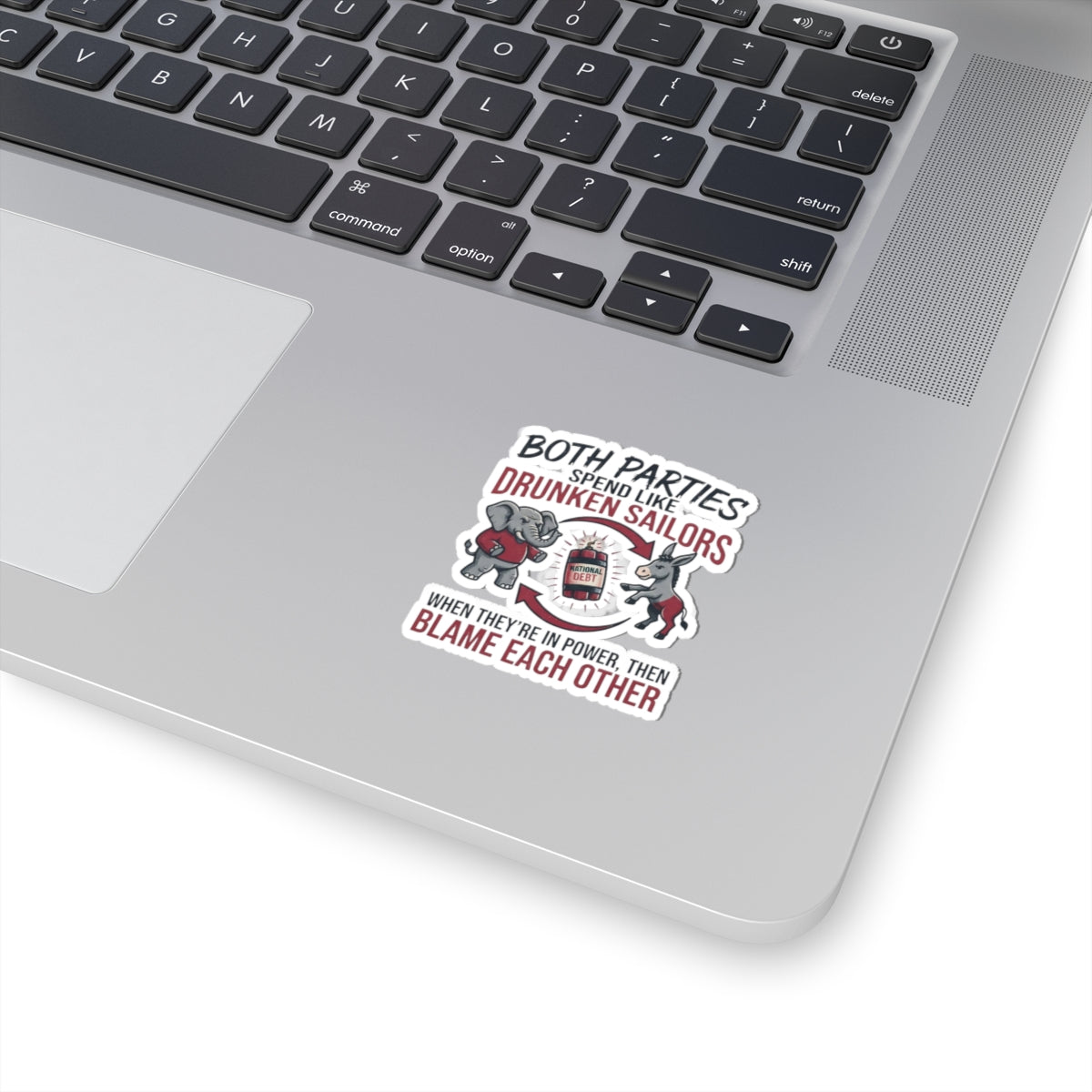 "Protest Series - Audit The Spending" Sticker — Main