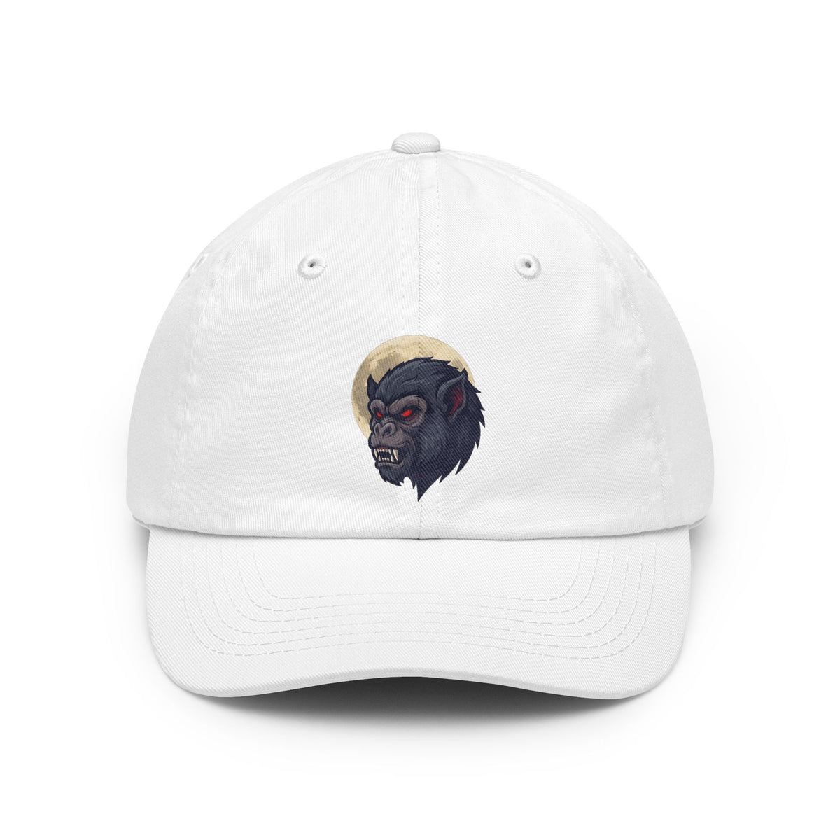 Color: White | Ahool (Javan Folklore) Dad Hat — Graphic