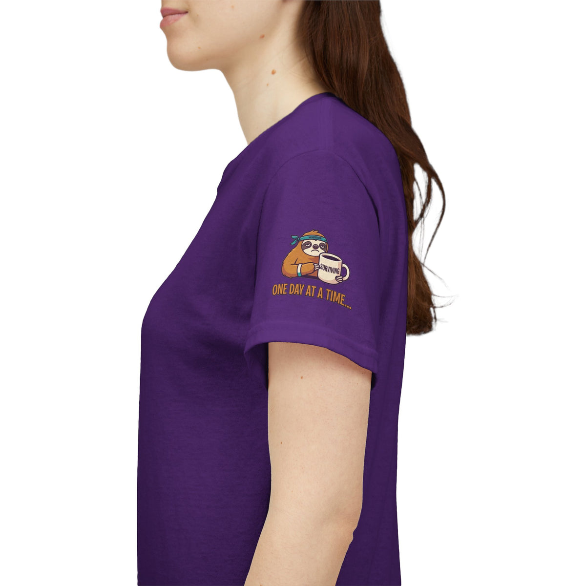 "Cancer One Day At A Time" Premium Graphic Tee