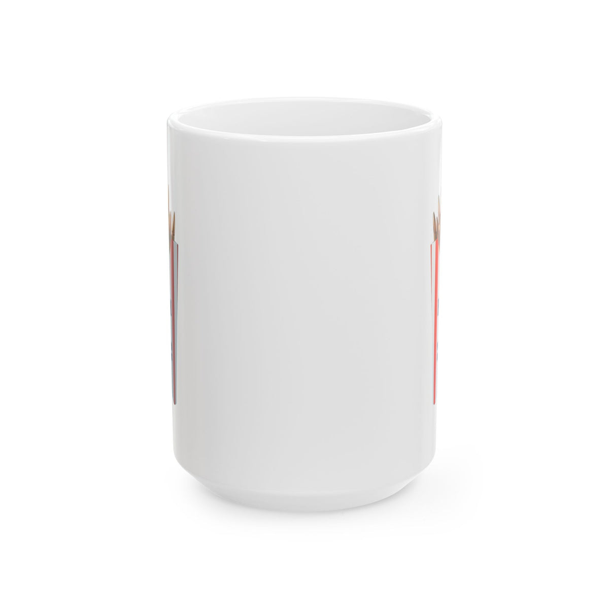 "Freedom Fries" White Ceramic Mug — Graphic