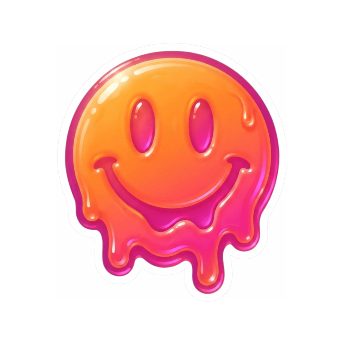 "Melting Hot" Sticker