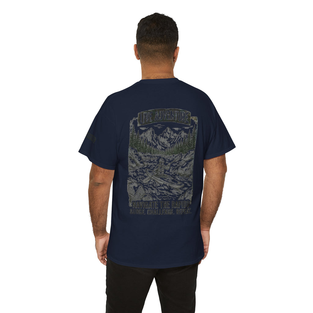 "Live Adventure - Kayak" Premium Graphic Tee