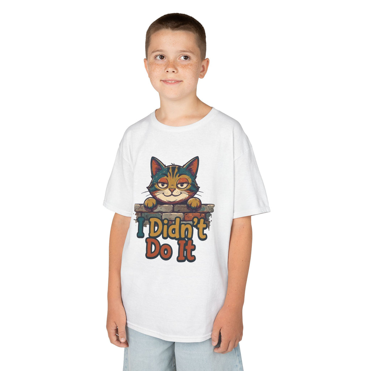 Color: White | I Didn't Do It Kids Tee