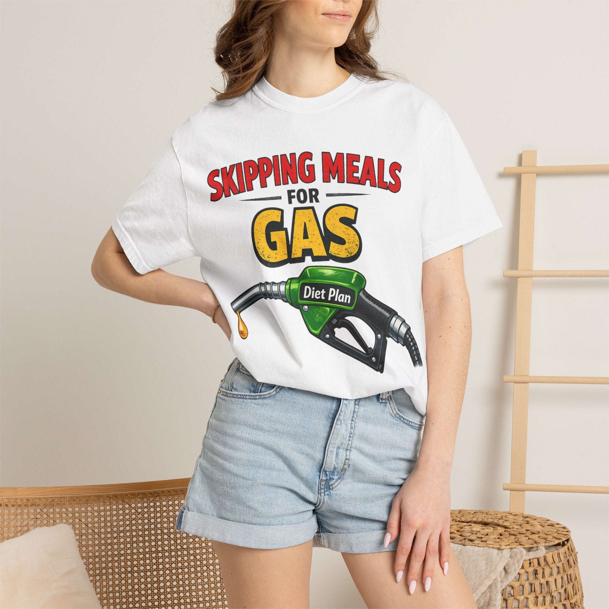 "The High-Octane Diet Plan" Unisex Garment-Dyed T-shirt