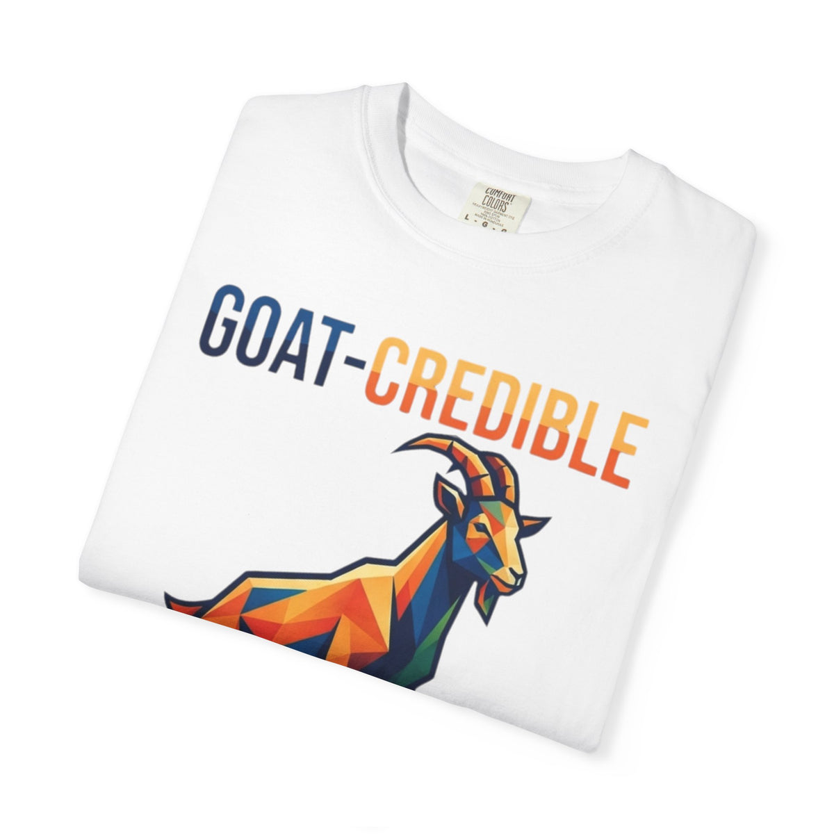 "Goat Credible" Unisex Garment-Dyed Tee