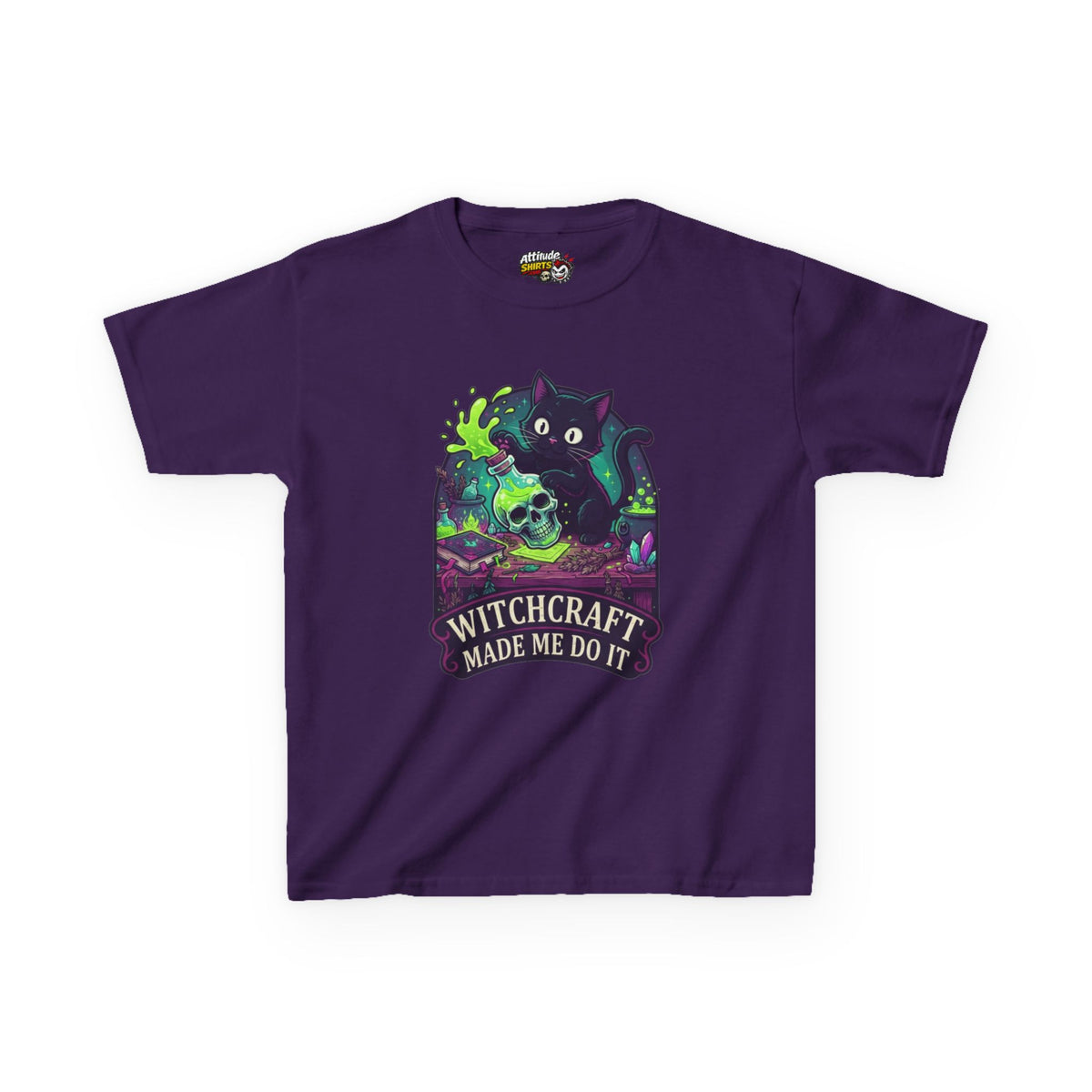 Witchcraft Made Me Do It Kids Tee