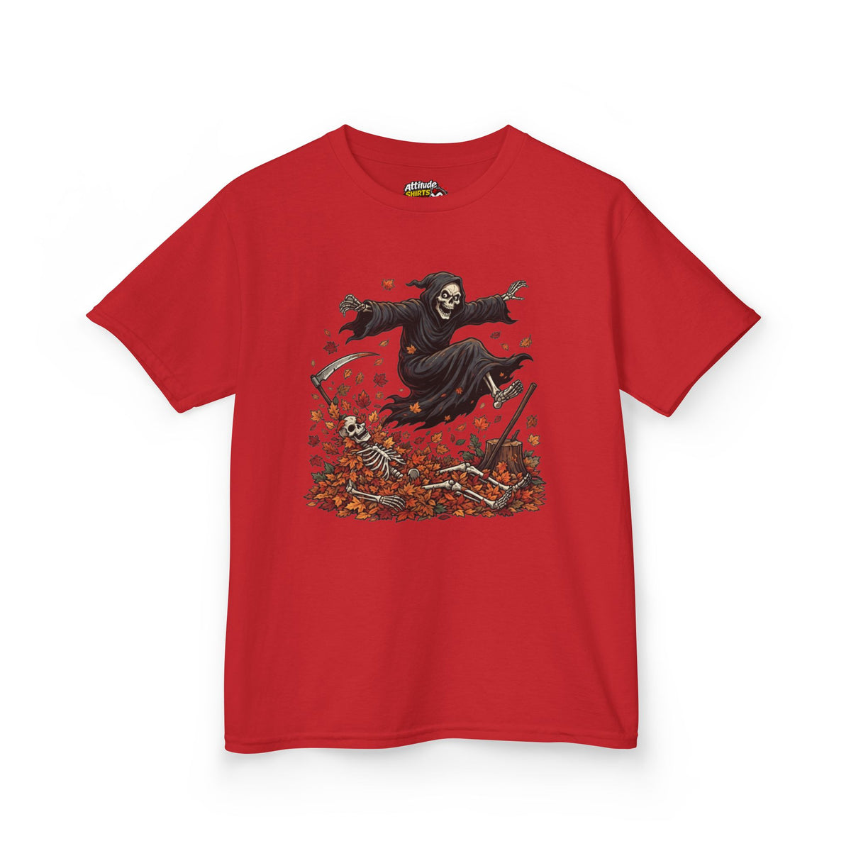 Color: Red | Autumn Death Kids Tee