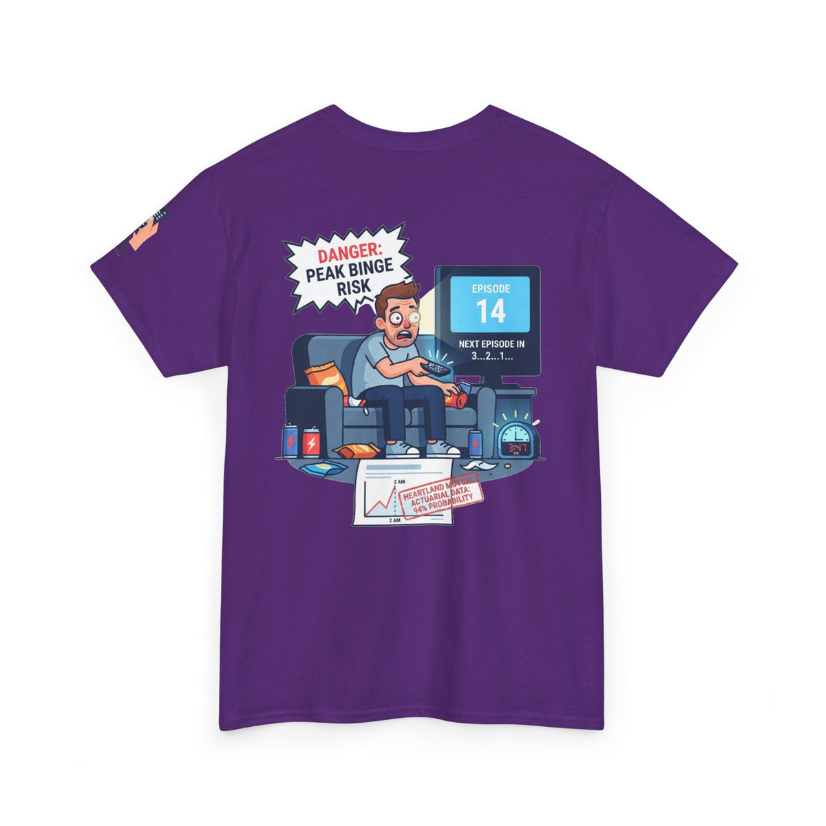 "Peak Bing Risk" Premium Graphic Tee