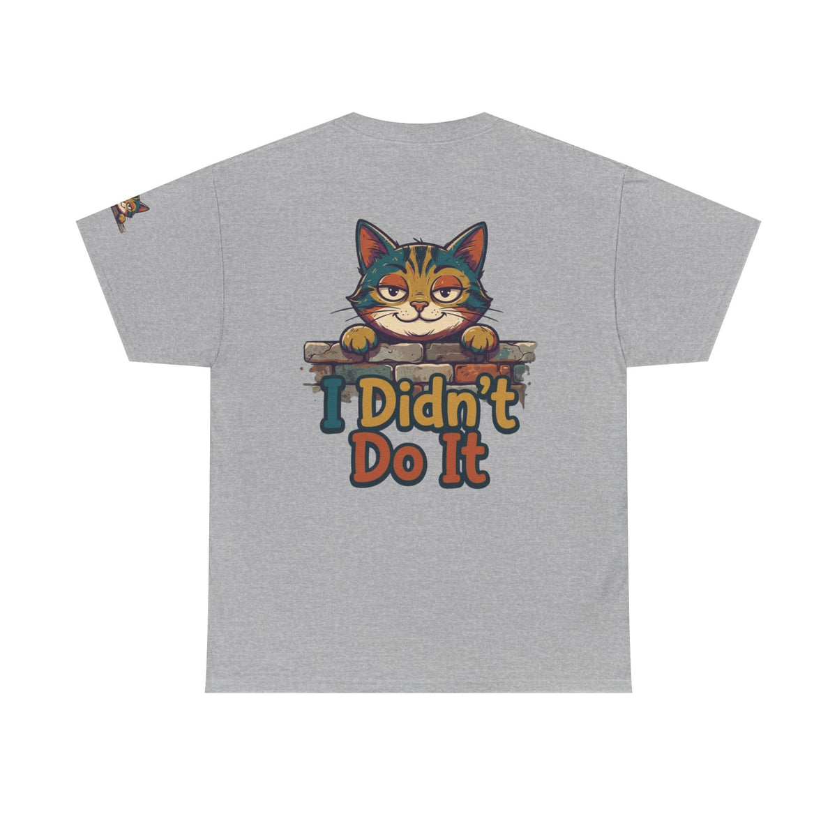 Color: Sport Grey | I Didn't Do It Premium Graphic Tee
