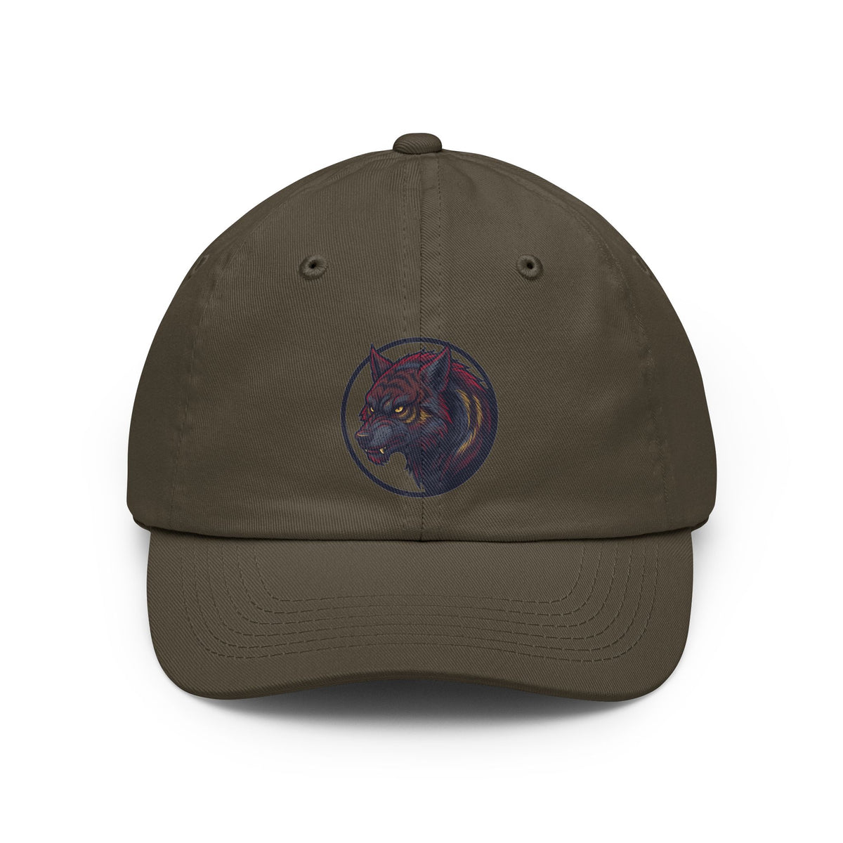 Color: Olive | The Beast of Gévaudan (France) Dad Hat — Graphic