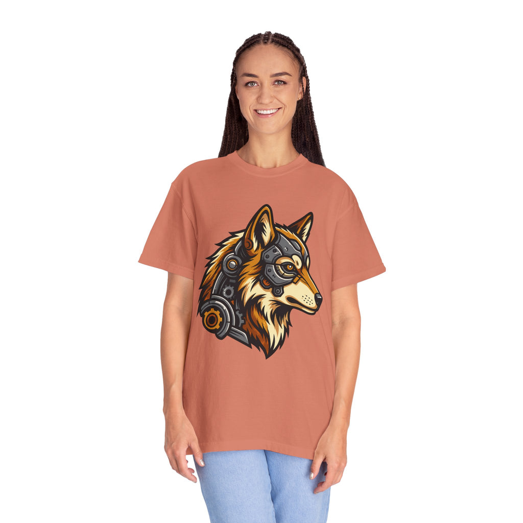 "Cyber Dog" Unisex Garment-Dyed Tee