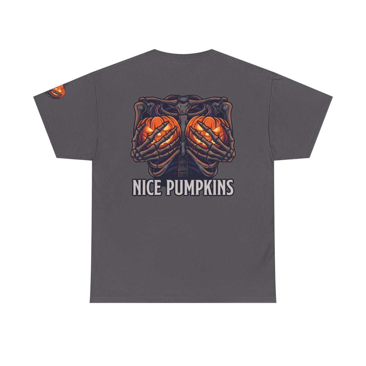 Color: Charcoal | Nice Pumpkins Premium Graphic Tee