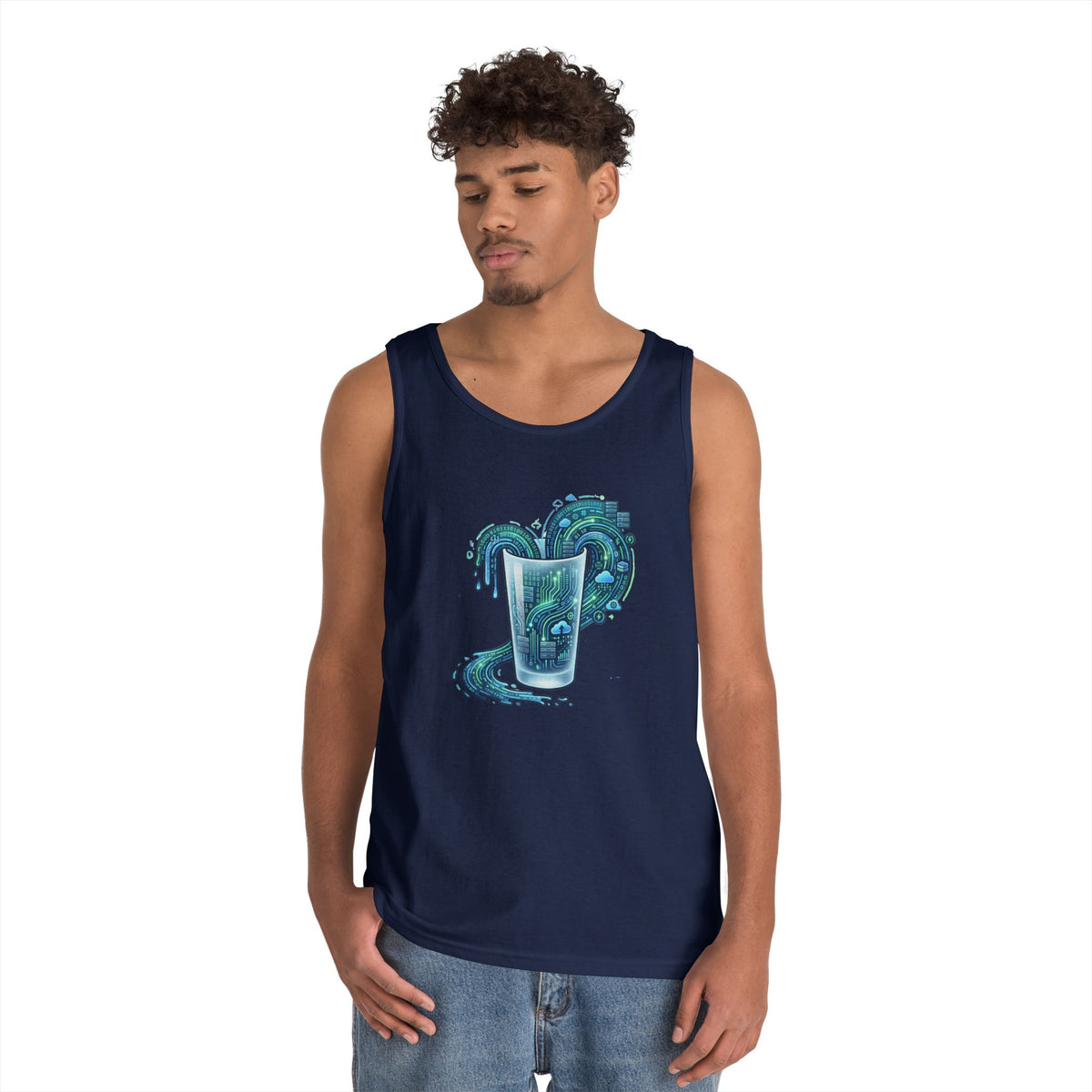 "Glass of Data" Tank Top