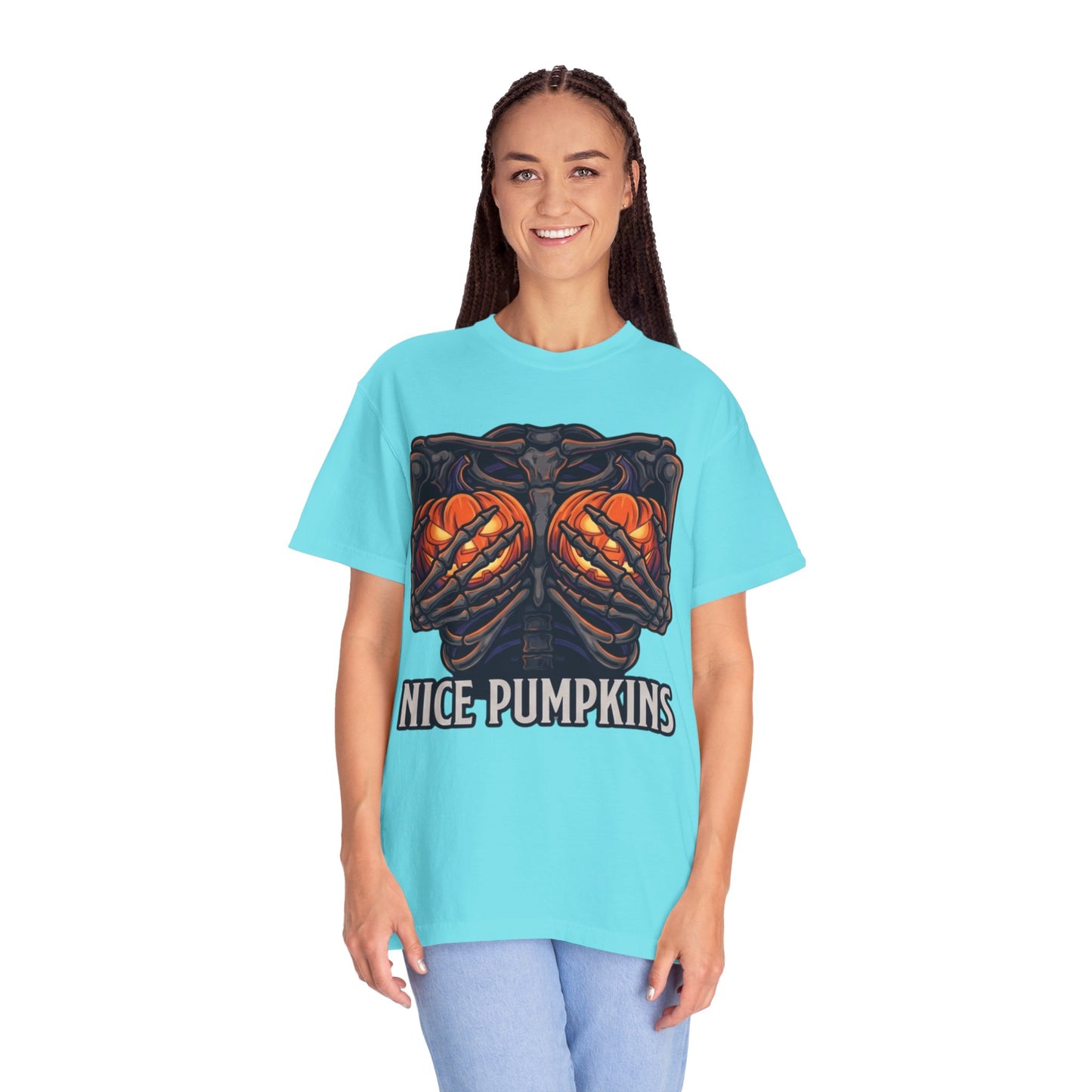 "Nice Pumpkins" Unisex Garment-Dyed Tee