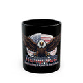 "Trumps DEI" Black Ceramic Mug