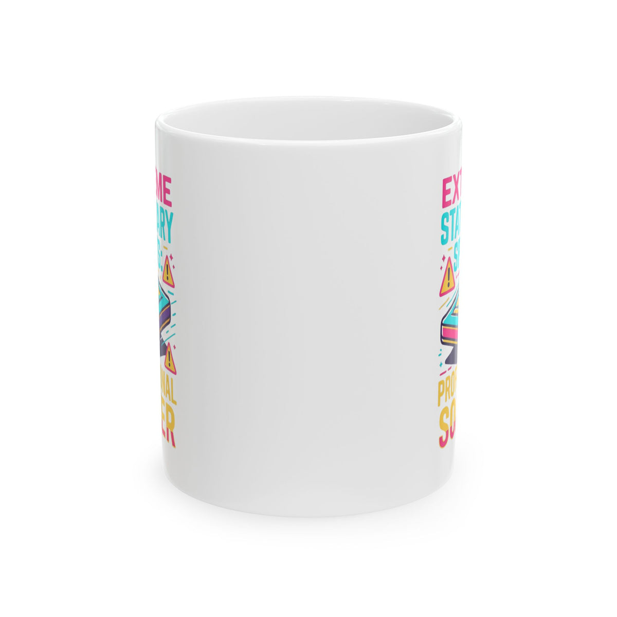 "Professional Soaker" White Ceramic Mug