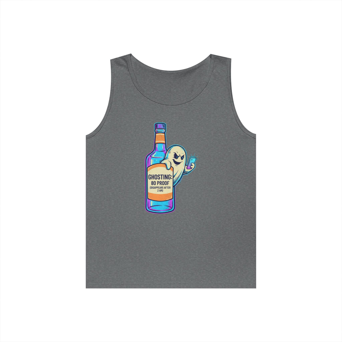 Color: Graphite Heather | Ghosting Tank Top