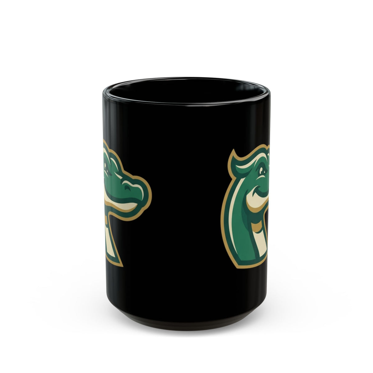 "Ogopogo (Canada)" Black Ceramic Mug — Graphic