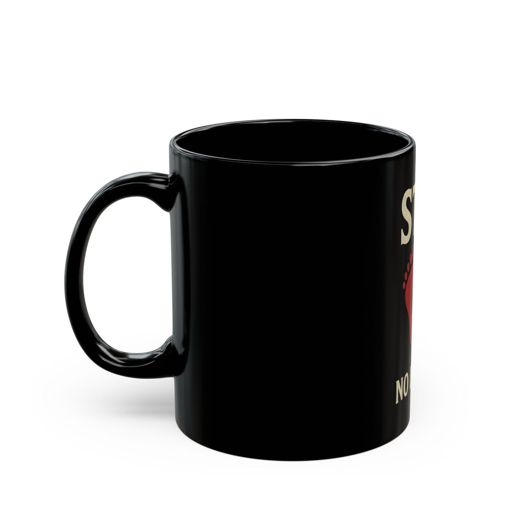 "Monster Mash" Black Ceramic Mug — Graphic