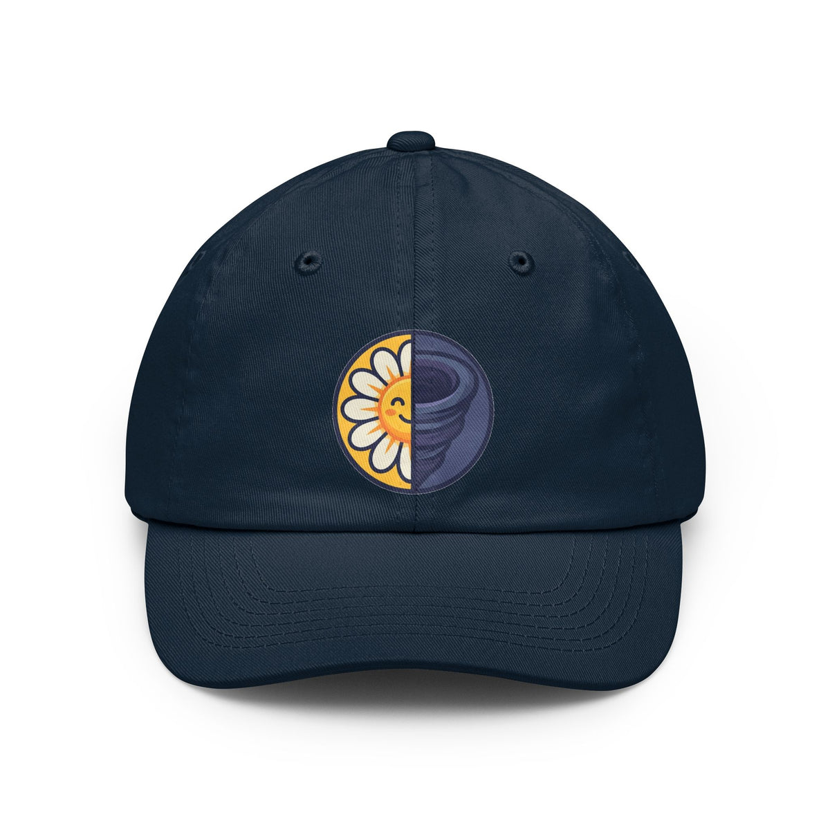 Color: Navy | Sunshine Mixed With A Little Hurricane Dad Hat — -C