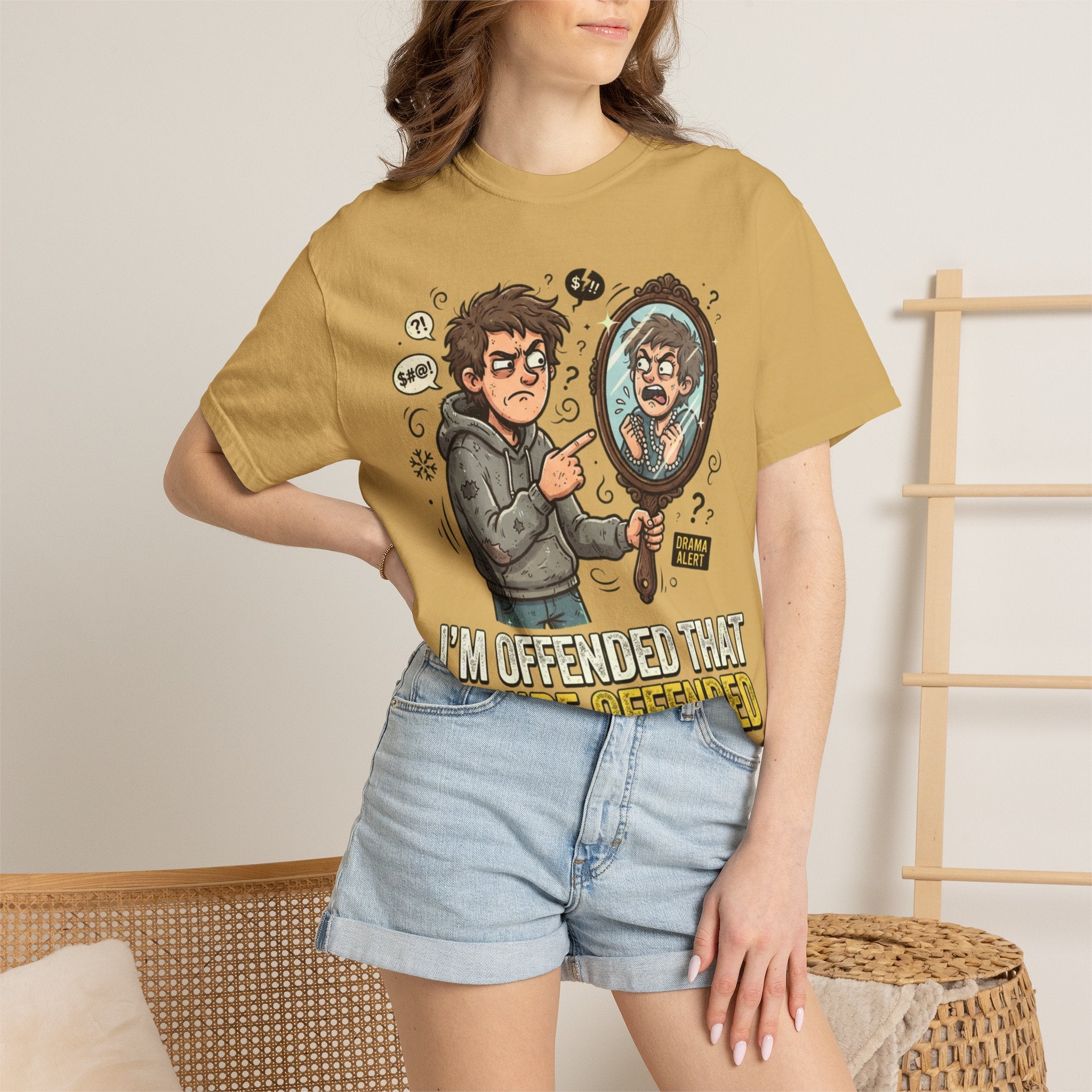 "I'm Offended That You're Offended" Unisex Garment-Dyed Tee