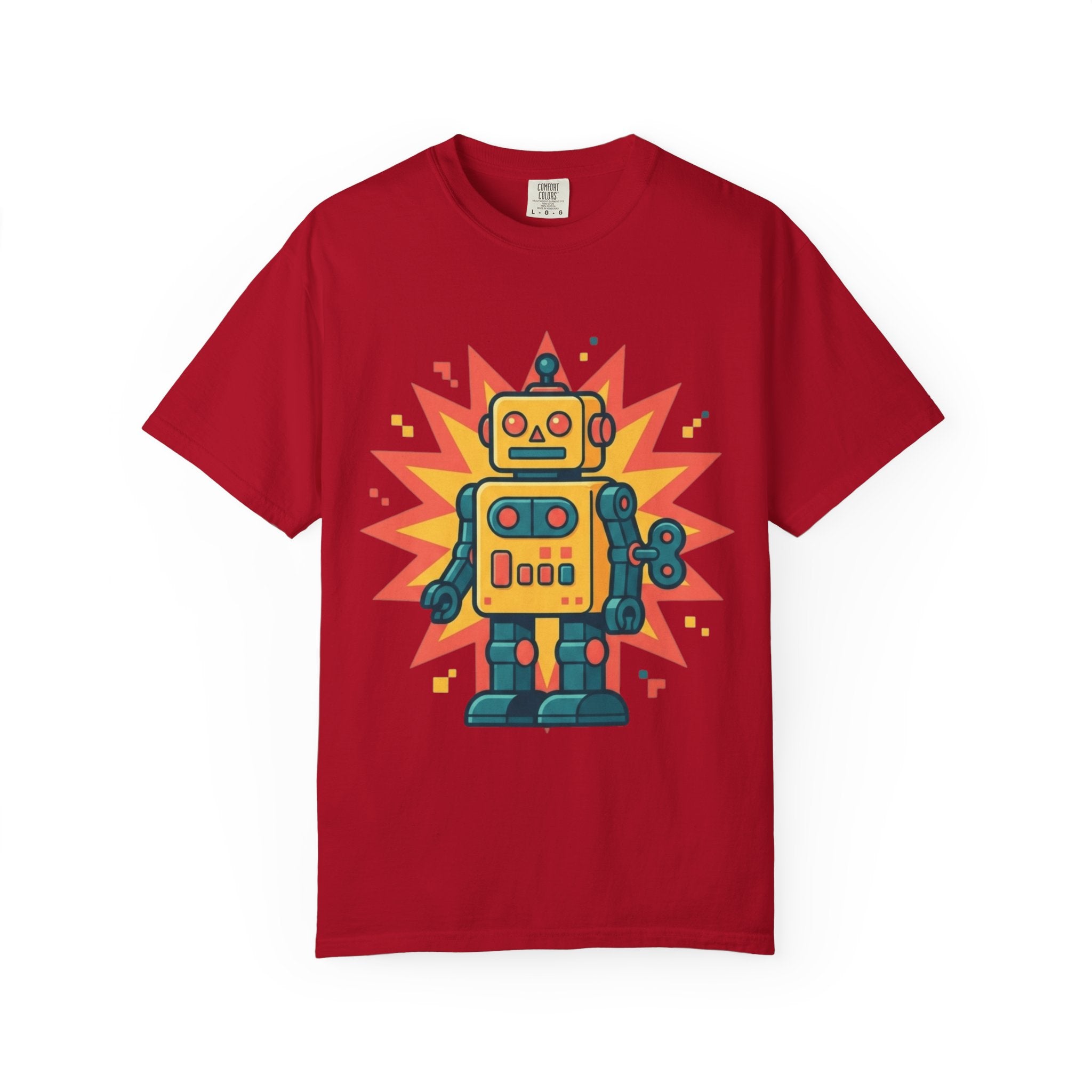"Toy Robot" Unisex Garment-Dyed Tee