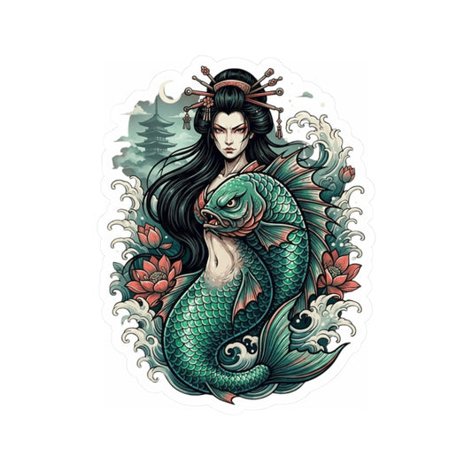 "Ningyo (Japanese Folklore)" Sticker — Main