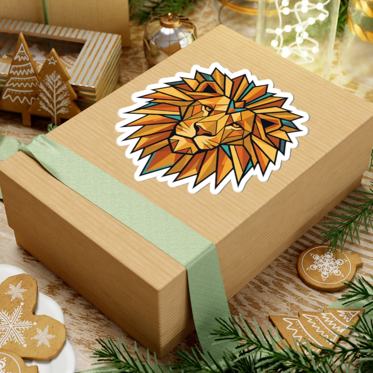 "Leo The Solar Lion" Sticker — Main