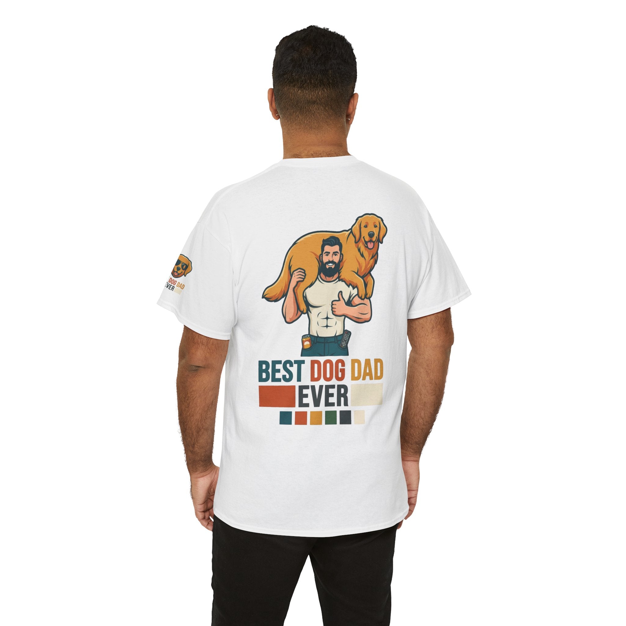 "Best Dog Dad" Premium Graphic Tee