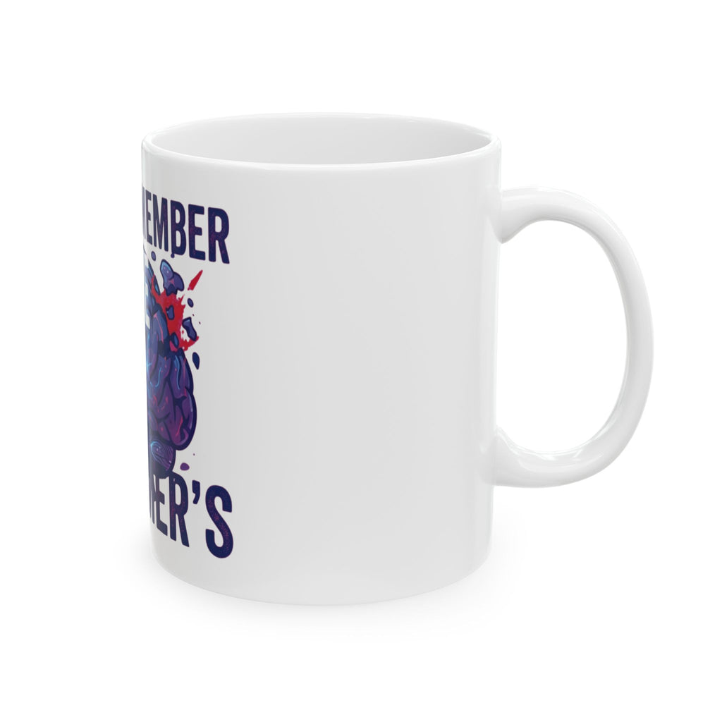 "I Can't Remember" White Ceramic Mug