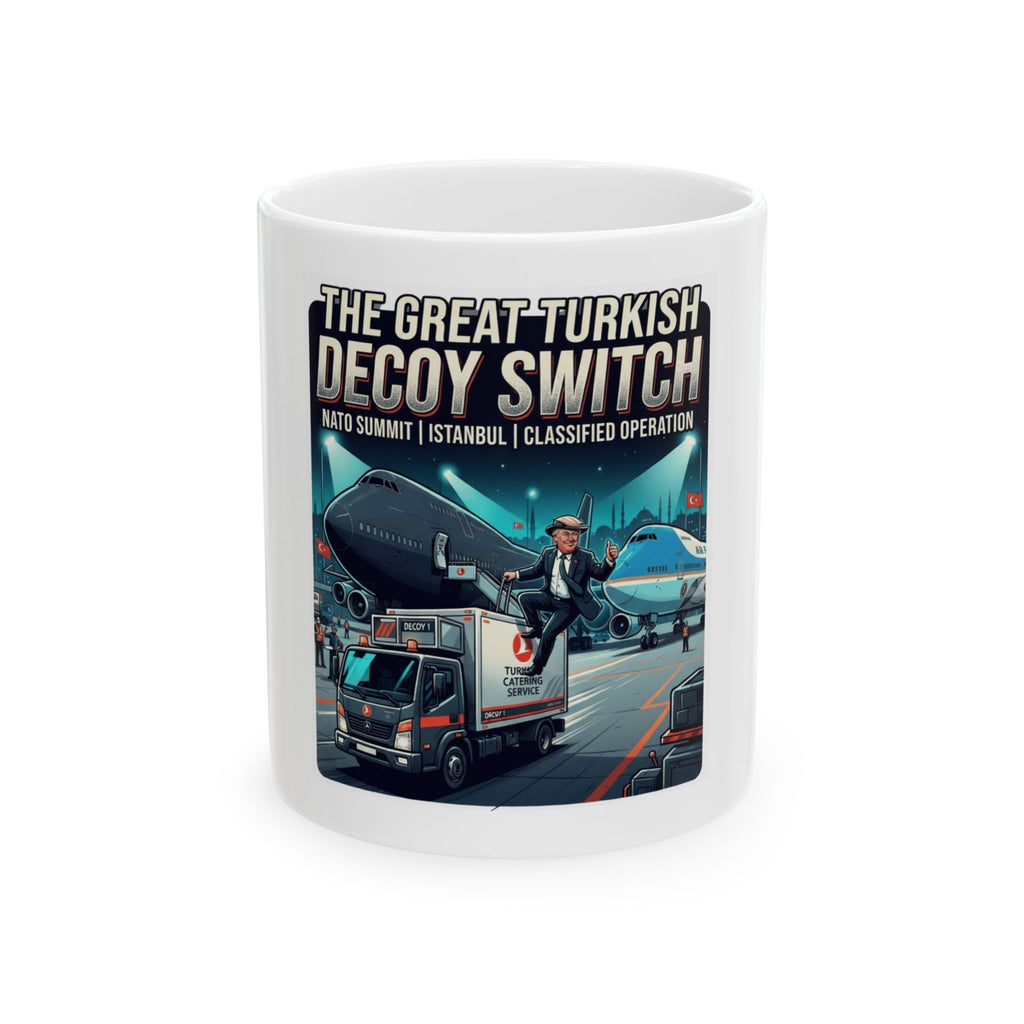 "Decoy Switch" White Ceramic Mug