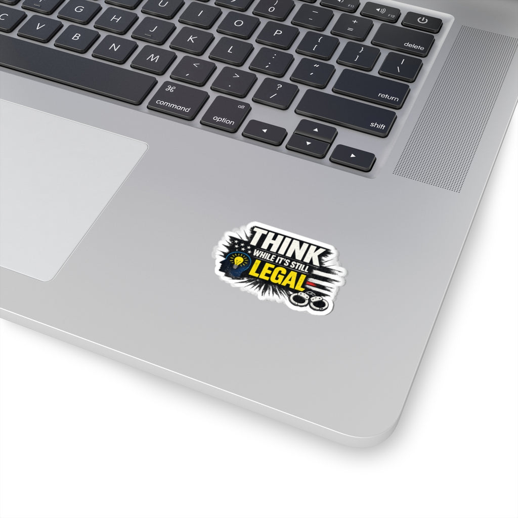 Thought Criminal | Kiss-Cut Sticker — AttitudeShirts