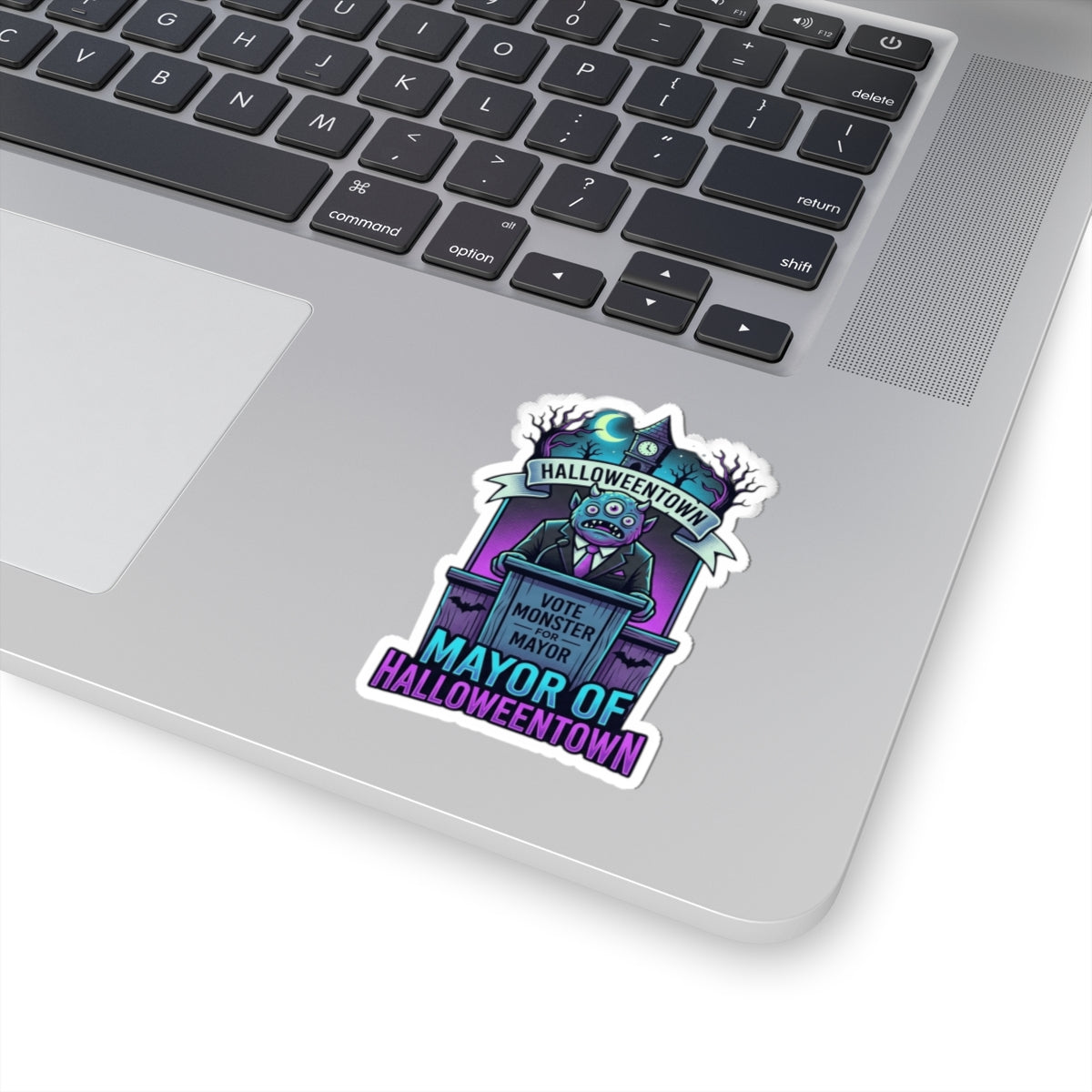 "Mayor Of Halloweentown" Sticker — Main