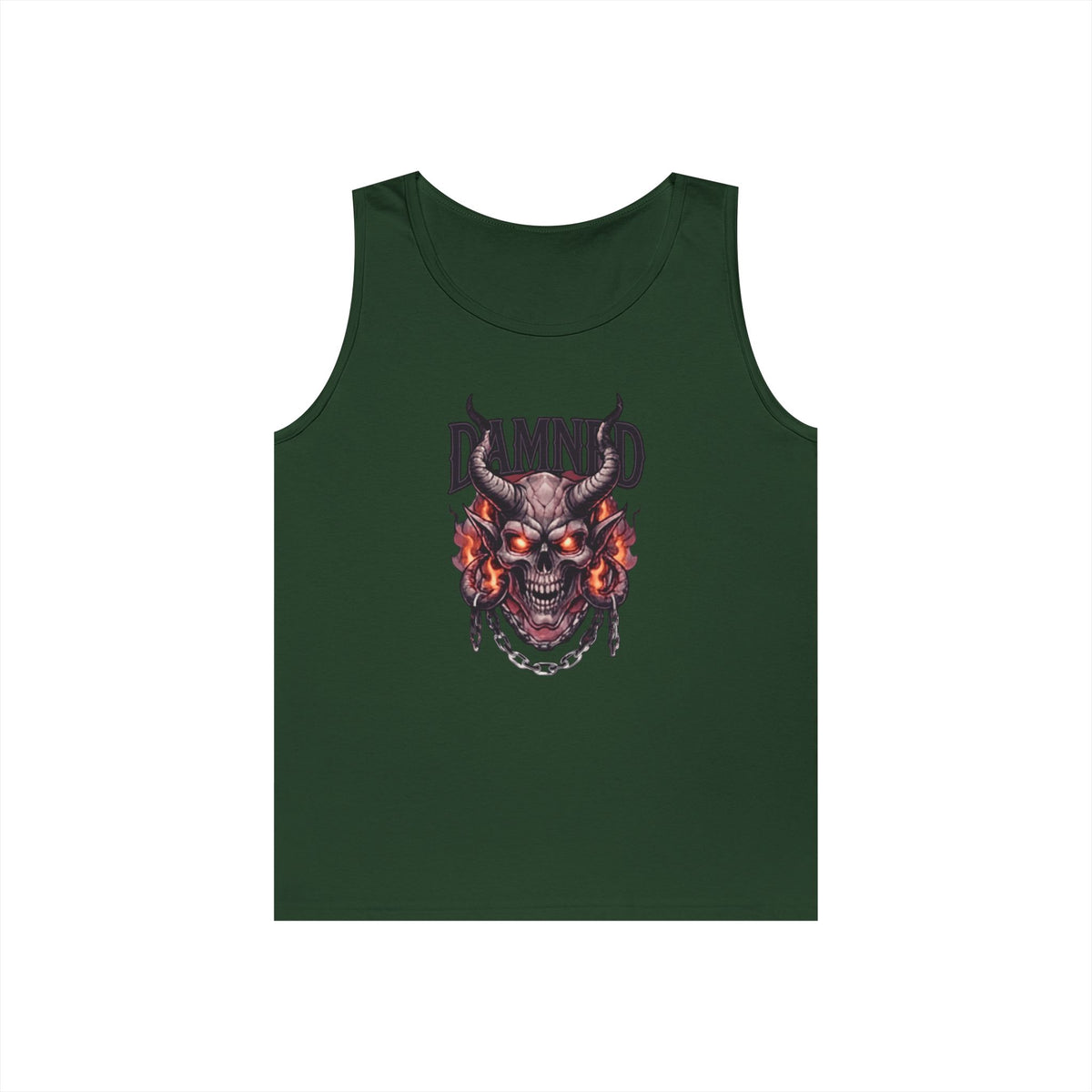 Color: Forest Green | Damned Tank Top