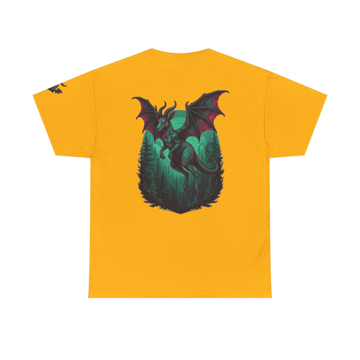 Color: Gold | The Jersey Devil (New Jersey, USA) Premium Graphic Tee