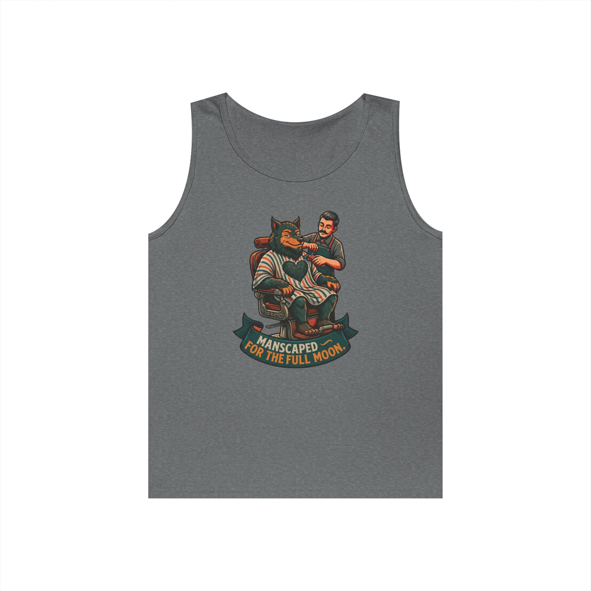 "Manscaped for the Full Moon" Tank Top