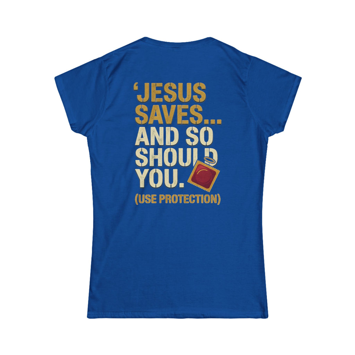 "Good Book Series Jesus Saves and So Should You" Women's Tee