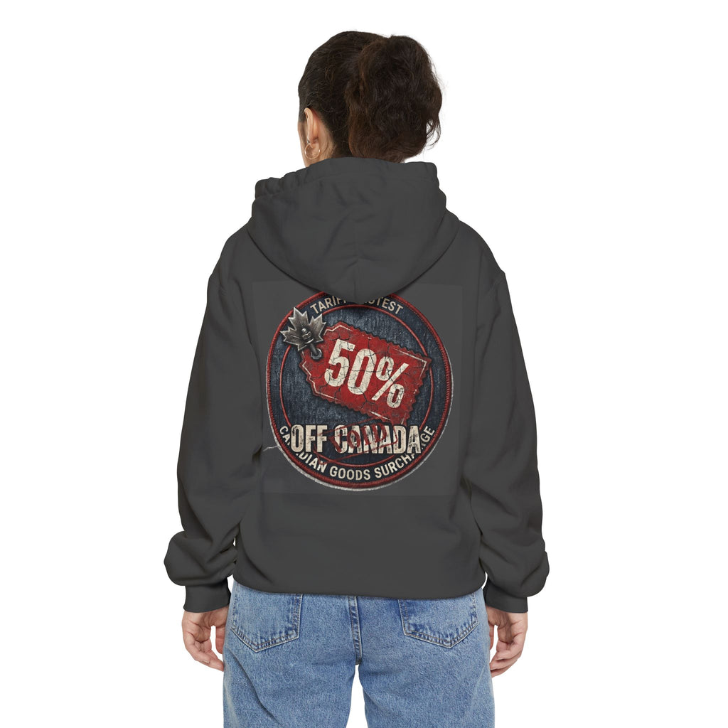 "50% Off Canada" Garment-Dyed Hoodie