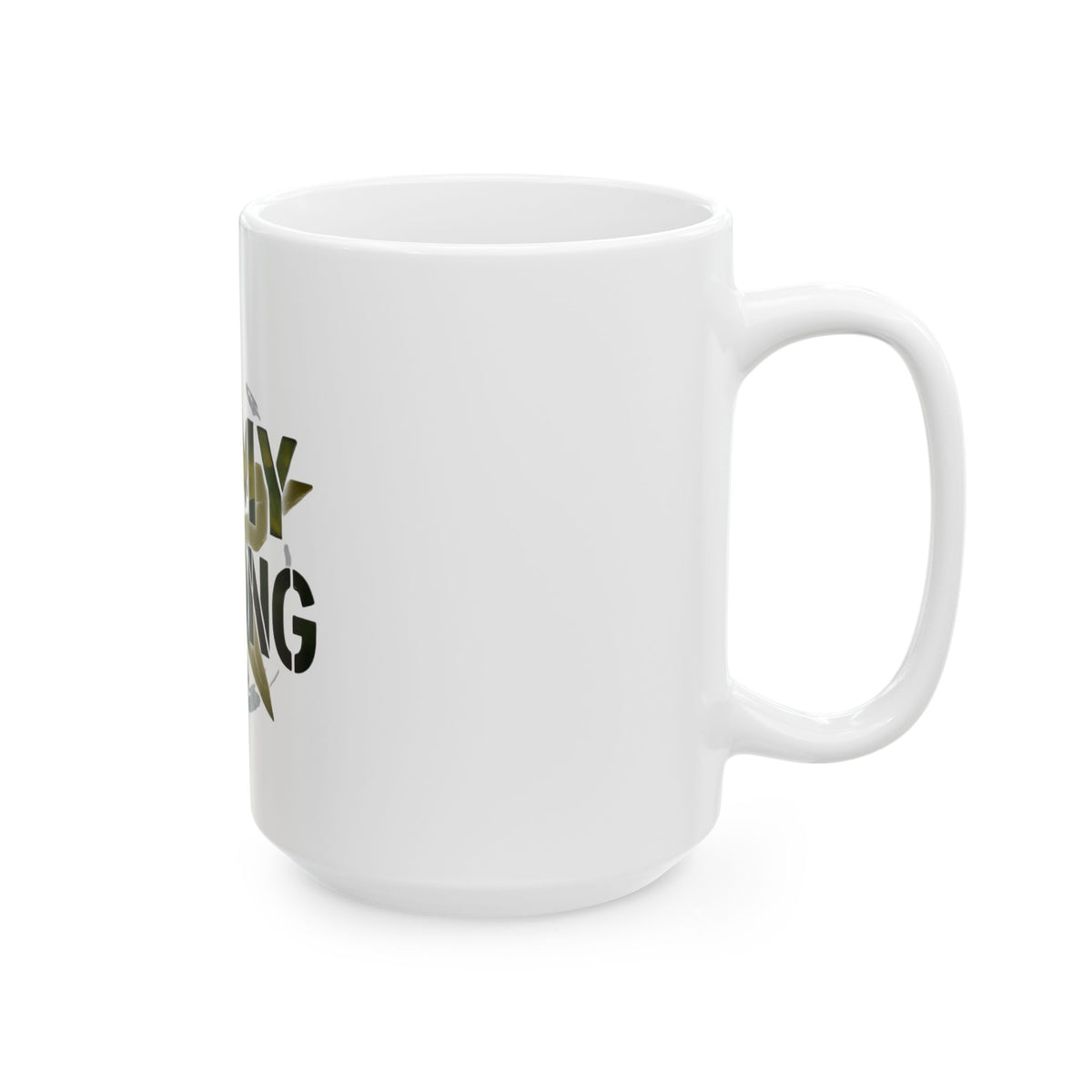 "Army Strong-2" White Ceramic Mug