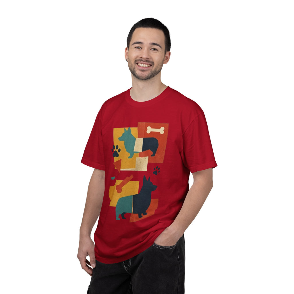 "Dogs and Bones" Unisex Garment-Dyed Tee